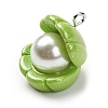 Opaque Resin Pendants RESI-P043-01P-05-2