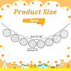 Paper Volleyball Hanging Banner AJEW-WH0752-464-2
