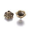 Tibetan Style Bell Filigree Bead Caps TIBE-A23845-AB-FF-2