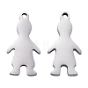 Tarnish Resistant 304 Stainless Steel Pendants LS-STAS-I140-12S-2