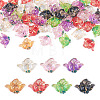 50Pcs Translucent Resin Cabochons RESI-TA0005-66-1