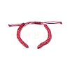 Braided Nylon Cord for DIY Bracelet Making AJEW-M001-01-1