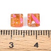 2-Hole Transparent Glass Seed Beads SEED-S023-30C-14-4