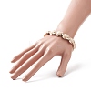 Dyed Synthetic Sea Turtle Beaded Stretch Bracelets for Women BJEW-JB09934-02-3