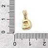 Brass Letter Charms KK-G554-22G-G-3