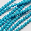 Synthetic Chinese Turquoise Bead Strands G-A130-2mm-L07-1