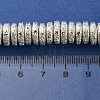 Electroplated Natural Lava Rock Beads Strands G-I360-A05-04-4