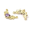 Golden Alloy Connector Charms FIND-CJC0006-45C-1