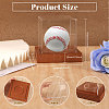 Square Actylic Baseball Display Box ODIS-WH0030-57-2