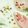 36Pcs 6 Colors Handmade Lampwork Beads LAMP-ME0001-28-3