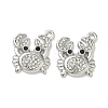 Alloy Crystal Rhinestone Pendants FIND-G108-04A-P-1