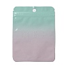 Rectangle Glitter Holographic PVC Zip Lock Bags ABAG-P011-01E-01-2