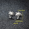 201 Stainless Steel Stud Earrings FS-WGB18B1-30-1