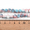 Baking Paint Glass Beads X1-DGLA-N003-8mm-C03-5