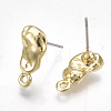 Alloy Stud Earring Findings X-PALLOY-T065-34-2