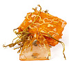 50Pcs Heart Printed Organza Bags OP-TADJ0001-01E-2