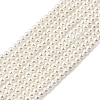 Electroplated Shell Pearl Beads Strands BSHE-K017-2.5mm-1
