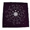 Square Polyester Zodiac Tarot Cloth AJEW-P131-01-1