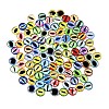 Printed Transparent Glass Cabochons GL-CBAA22A-06-3
