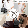 Adjustable Black Imitation Leather Bag Straps PURS-CL0001-55B-5