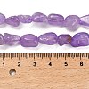 Natural Amethyst Beads Strands G-P497-01E-22-5