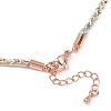 2.5MM Round Nylon Cotton Cord Necklace Making NJEW-C106-01RG-08-3