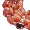 Natural Weathered Agate Beads Strands G-A321-P02-01-3