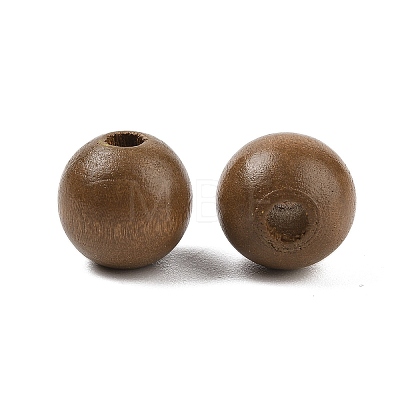 Wood European Beads WOOD-M014-01E-1