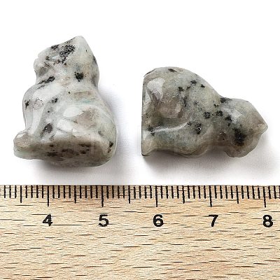 Natural Sesame Jasper Carved Figurines DJEW-L023-B23-1