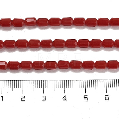 Opaque Glass Beads Strands GLAA-G112-04J-1