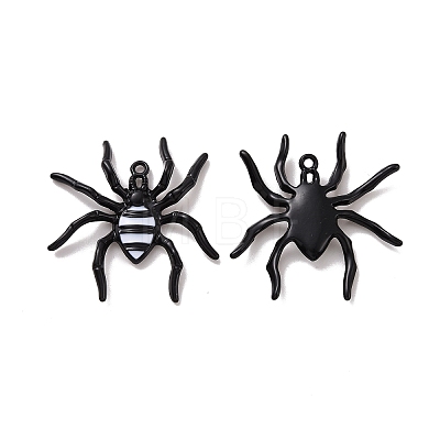 Halloween Rack Plating Alloy Enamel Pandants LS-PALLOY-O109-56EB-1