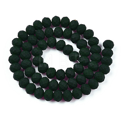 Glass Beads Strands EGLA-A034-P10mm-MD09-1