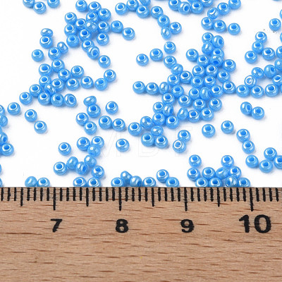 11/0 Czech Opaque Glass Seed Beads SEED-N004-003B-17-1