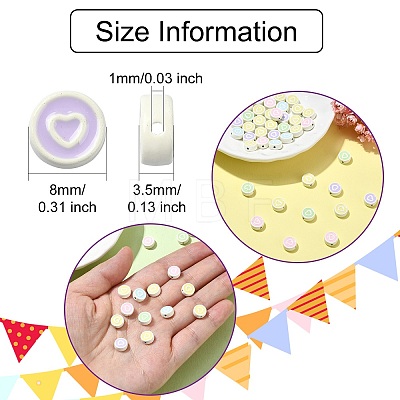 40Pcs Alloy Enamel Beads FIND-CJ0002-51-1