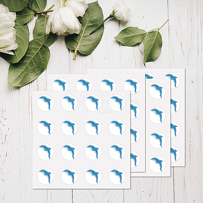 Waterproof Self-Adhesive Picture Stickers DIY-WH0370-004-1