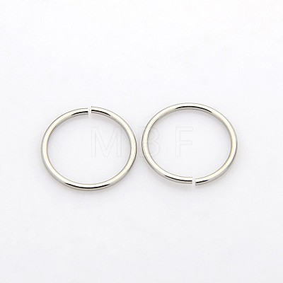 Tarnish Resistant 304 Stainless Steel Open Jump Rings STAS-N040-02-1