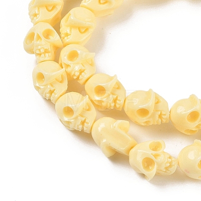 Synthetic Coral Carved Beads Strands CORA-M001-10A-1