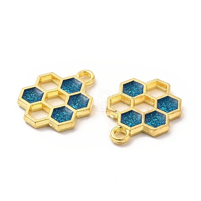 Alloy Enamel Pendants ENAM-J650-06G-06-1