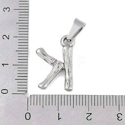 Non-Tarnish 304 Stainless Steel Pendants STAS-F235-01P-K-1