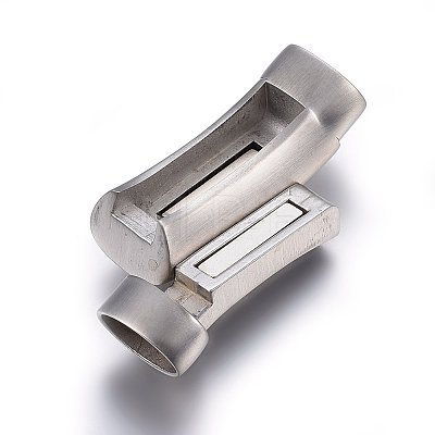 304 Stainless Steel Magnetic Clasps STAS-E440-28P-1