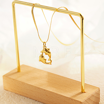 Stainless Steel Pendant Necklace for Women ZY3994-1-1