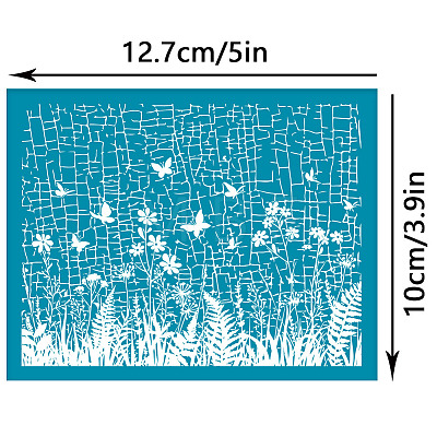 Silk Screen Printing Stencil DIY-WH0341-376-1