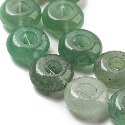 Natural Green Aventurine Beads Strands G-P536-A02-01-1