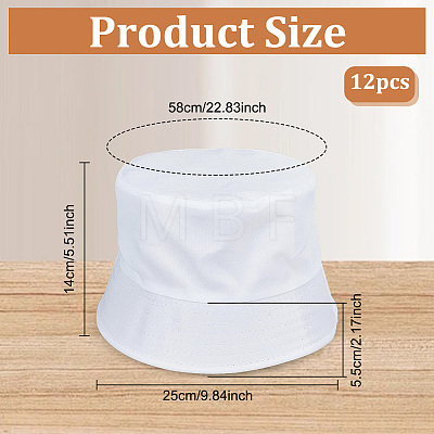 Acrylic Fibers Fisherman Hats AJEW-WH0752-547A-1
