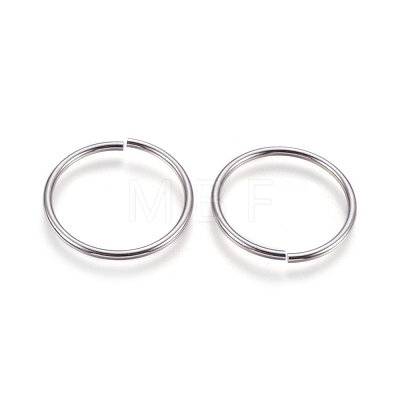 304 Stainless Steel Open Jump Rings STAS-P212-25P-02-1