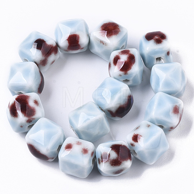Handmade Porcelain Beads PORC-S498-09M-1