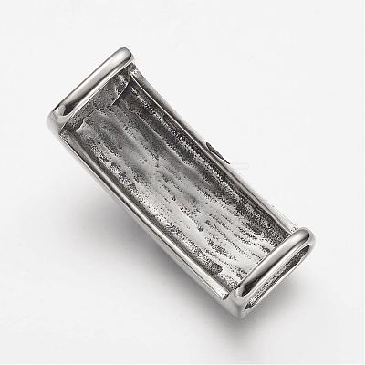 304 Stainless Steel Slide Charms STAS-F063-14-1