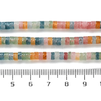 Dyed Natural White Jade Beads Strands X-G-H230-62-1