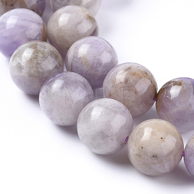 Natural Amethyst Beads Strands X-G-L555-01-8mm-1
