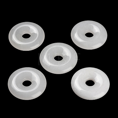 Natural White Jade Pendants G-F831-A14-1